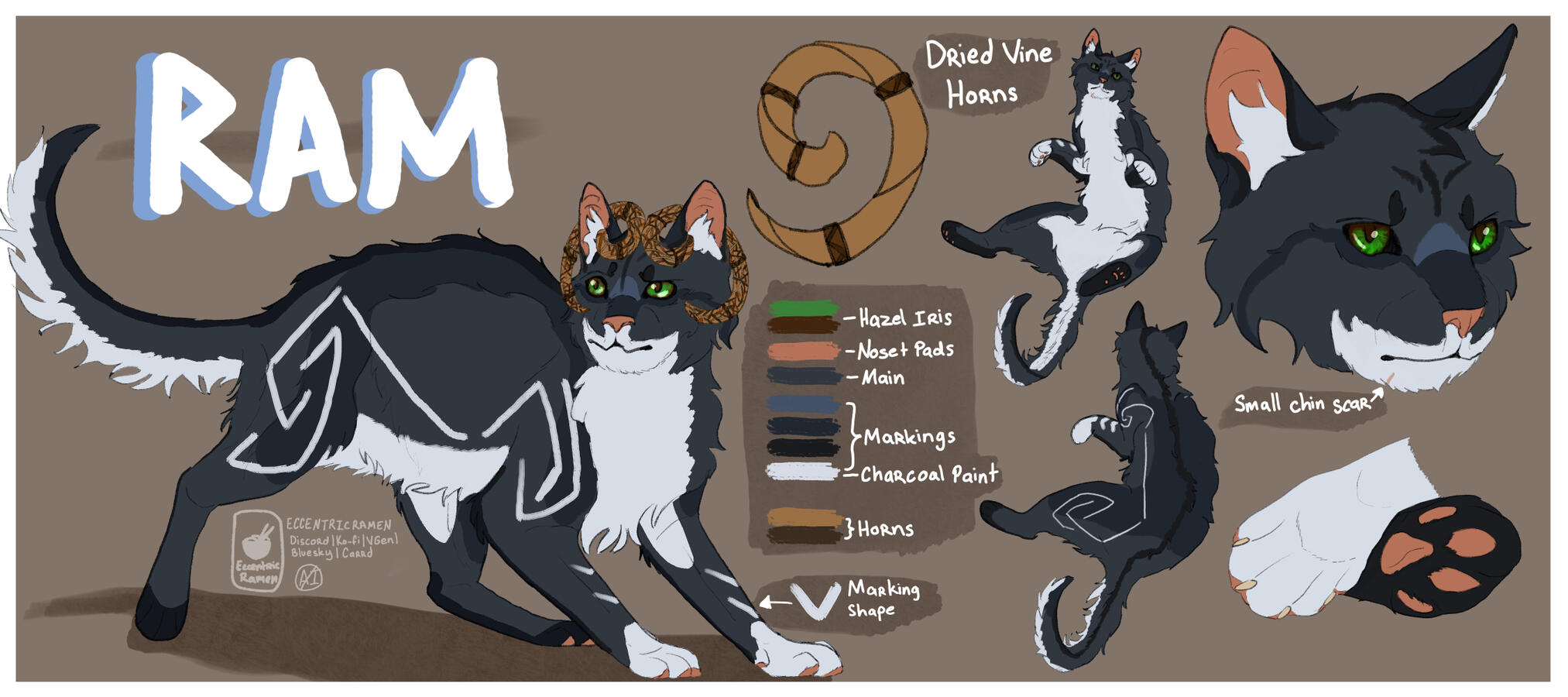 Detailed Feral Ref Sheet Detailed Feral Ref Sheet